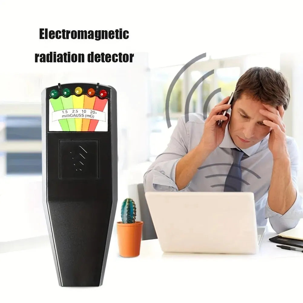 5-LED EMF Meter Magnetic Field Detector Ghost Hunting Paranormal