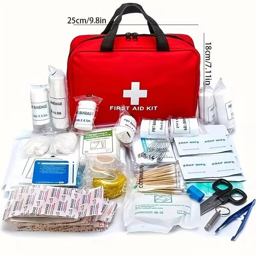 Trousse de Premiers Secours 184 Pièces Multi Usage
