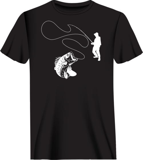 Fishing Lines Man T-Shirt
