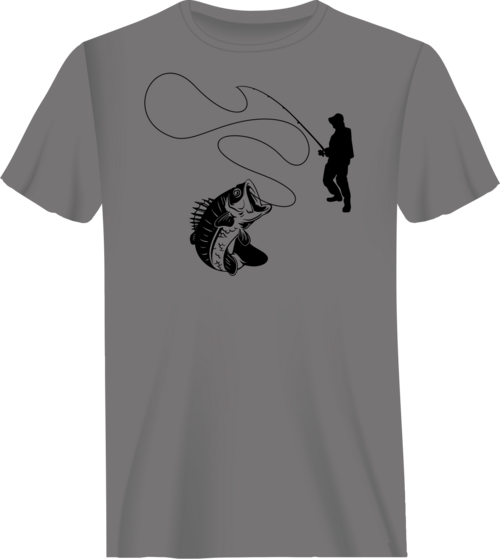 Fishing Lines Man T-Shirt