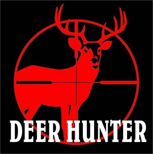 3 Inch Cloth Patch Deer Hunting Crosshairs
