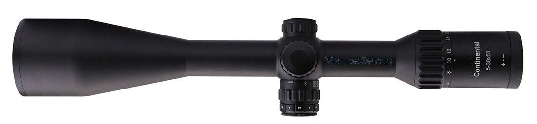 Vector Optics Continental HD 5-30x56 Hunting Riflescope 1/4 MOA Fit