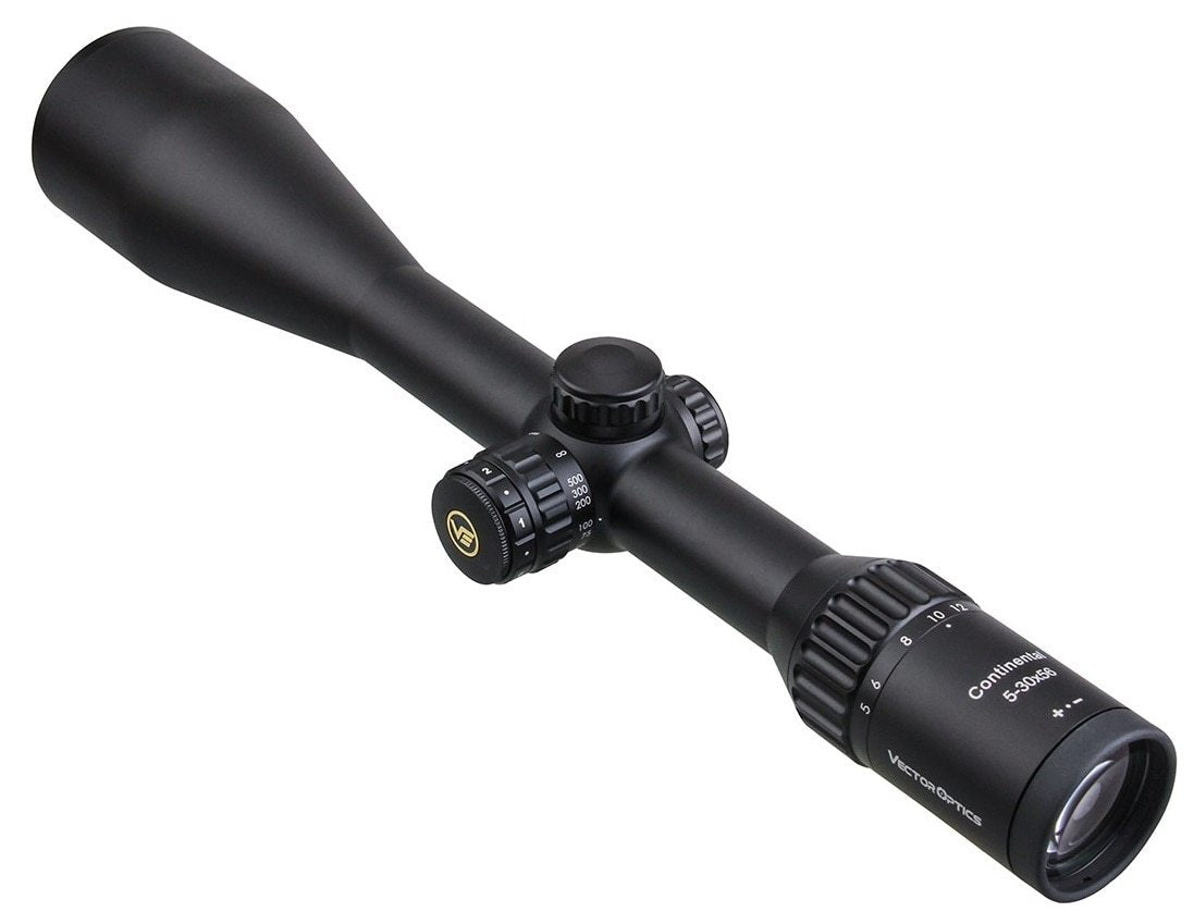 Vector Optics Continental HD 5-30x56 Hunting Riflescope 1/4 MOA Fit