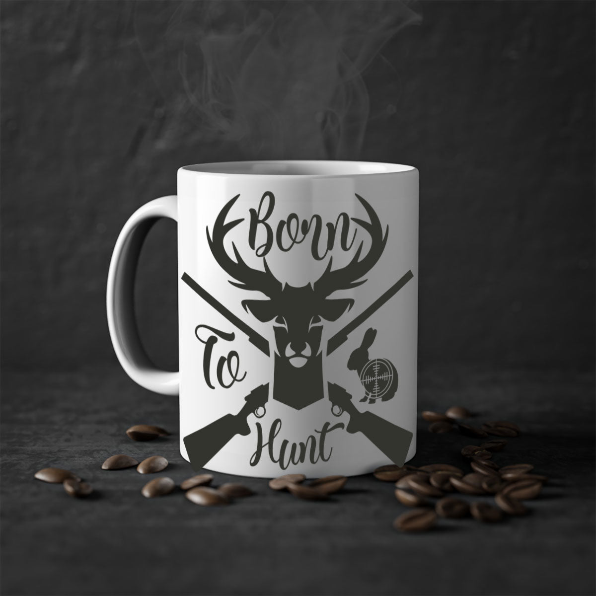 born to hunt 19#- hunting-Mug / Coffee Cup